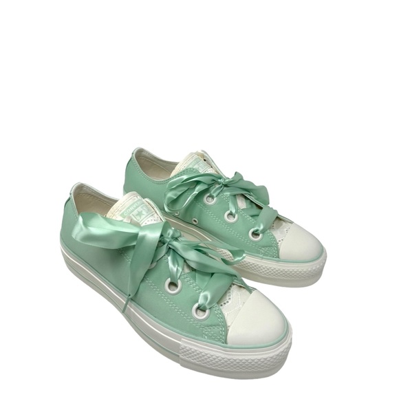 Converse Chuck Taylor Lift Platform Matte Satin Shoe Women Skate Sneaker A10300C - Picture 5 of 14